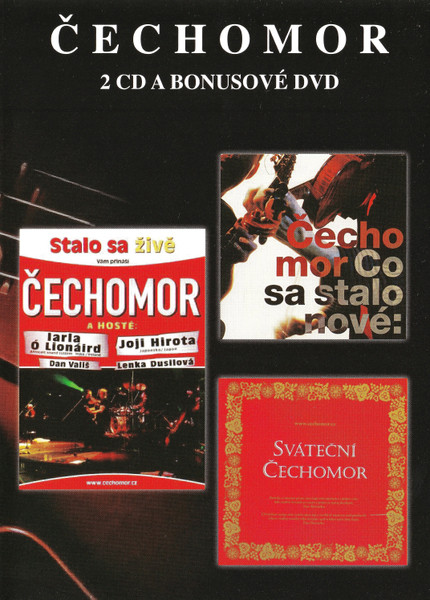 Čechomor - Co Sa Stalo Nové: / Stalo Sa Živě / Sváteční -2CD+DVD