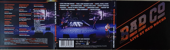 Bad Company - Live At Red Rocks - CD+DVD