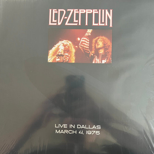 Led Zeppelin - Live In Dallas March 4, 1975 - LP